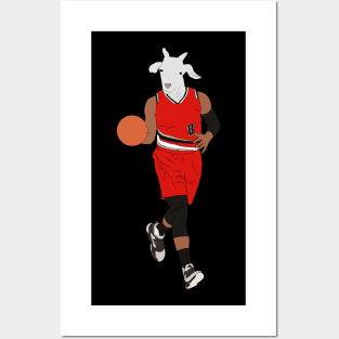 Damian Lillard, The GOAT Posters and Art